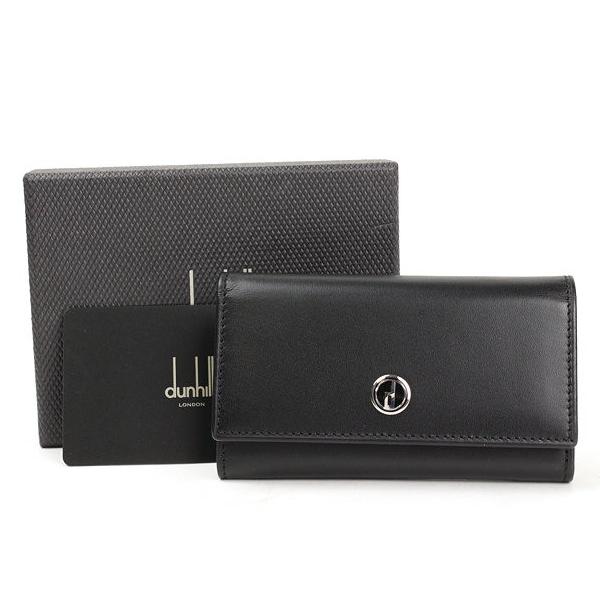 ✨未使用✨　dunhill ダンヒル　6連キーケース 黒 dunhill 超美品 ダンヒル 6連キーケース 黒 レザー 箱付き 93630