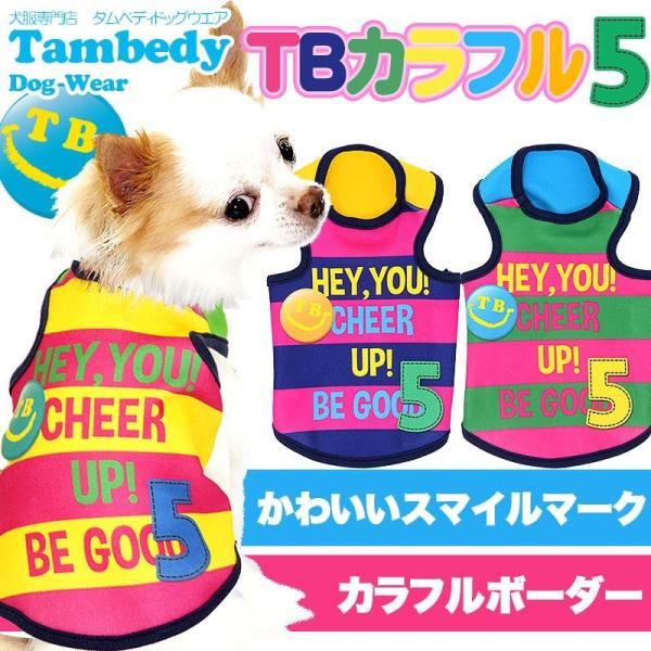 カラフルタイダイの犬の服 カラフルタイダイの犬の服