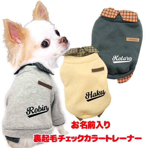 犬服　ご確認 tambedy_202510-onamae-checcollart