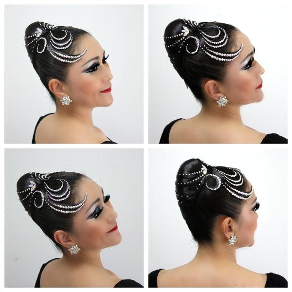 社交ダンスヘアアクセサリー ヘアードレス 夜会巻型b スリムタイプ スタンダード Dd036 Buyee Buyee Jasa Perwakilan Pembelian Barang Online Di Jepang