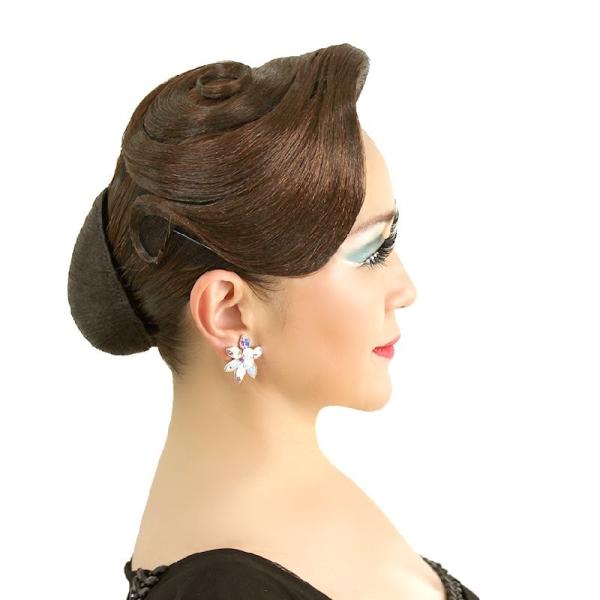 社交ダンス ヘアピース ウィッグ つけ毛 髪上げ ボールルームヘア Xg0n 前髪 ボリュームアップ Xg0n 多美咲 通販 Yahoo ショッピング