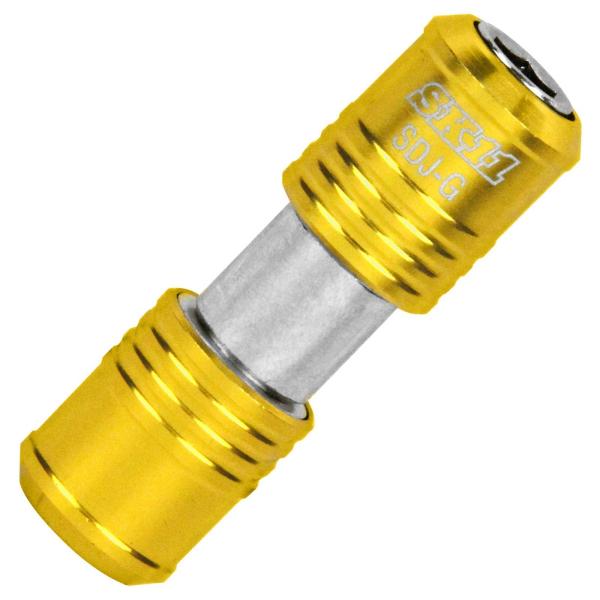 SK11(エスケー11) ダブルビットジョイント 6.35mm六角軸 ゴールド SDJ-G