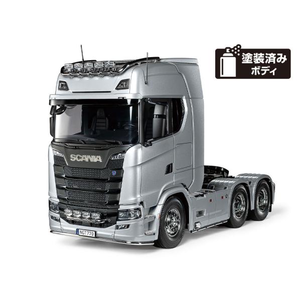 タミヤ（TAMIYA） (56372) 1/14RC スカニア 770 S 6x4 (シルバー