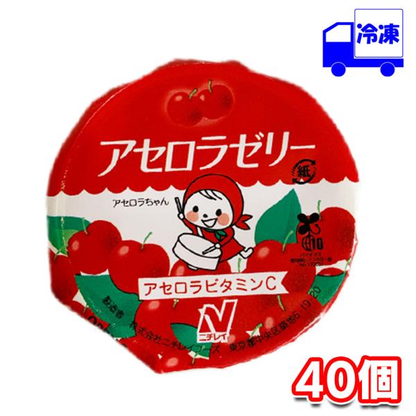 ニチレイ ニチレイフーズ アセロラゼリー 冷凍 60g×40個 1ケース