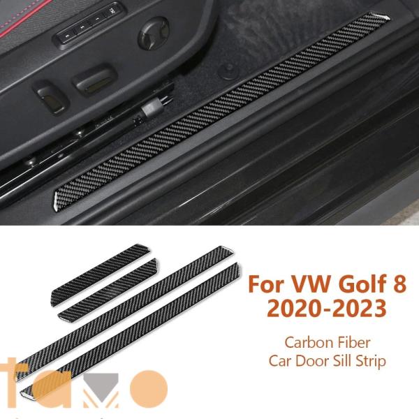 内装 フォルクスワーゲン VOLKSWAGEN VW ゴルフ 8 MK8 2020-2023 カースタイリング カーボン