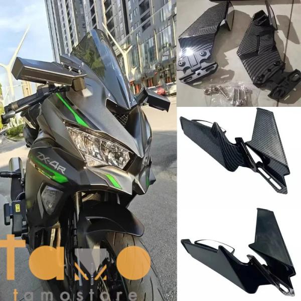 カワサキ　zx4r zx25r エアロミラー トリックスター / ZX-25R/ZX-4RR / ZX-4R(24-25) スクリーン ミラー