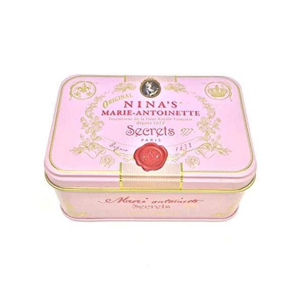 ドラジェ缶 マリーアントワネットティバック