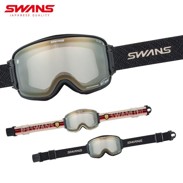 SWANS スワンズ スキーゴーグル＜2026＞RIDGELINE-MDH-CMIT-GD