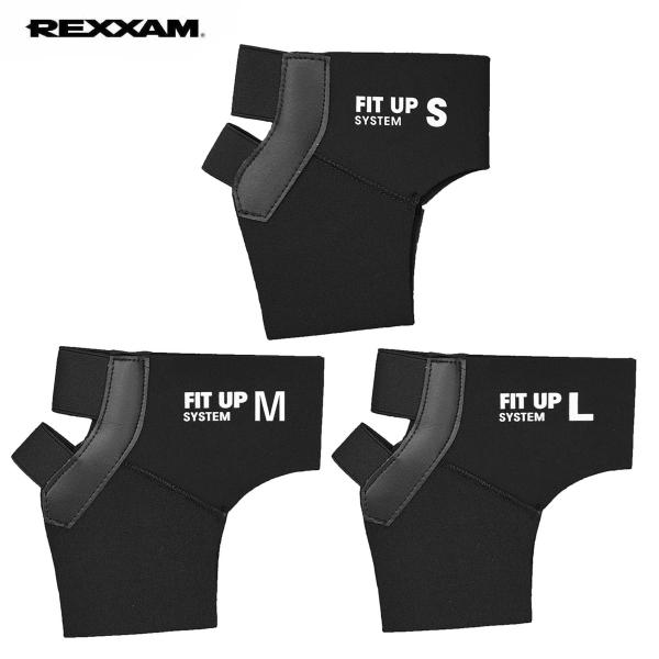 REXXAM レクザム スキーブーツアクセサリー■FIT UP SYSTEMフィット アップ システムインナーブーツに装着するだけで、ブーツのフィット感がアップ。ネオプレーン素材を採用し、足首の周りを包み込むようなホールド感を実現。ブーツの...