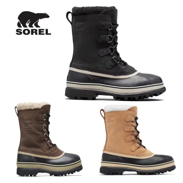 SOREL ソレル スノーシューズ スノーブーツ メンズ＜2026＞CARIBOU WP /カリブー ウォータープルーフ /NM1000