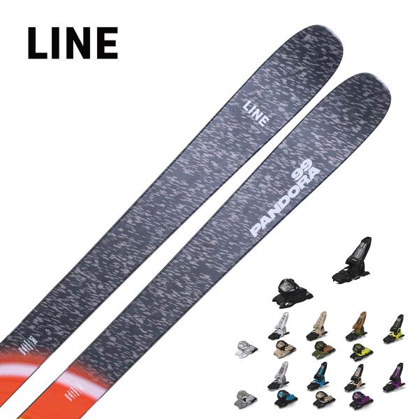 LINEスキー ビンディング付き 133cm LINE ライン スキー板 メンズ レディース＜2026＞PANDORA 99