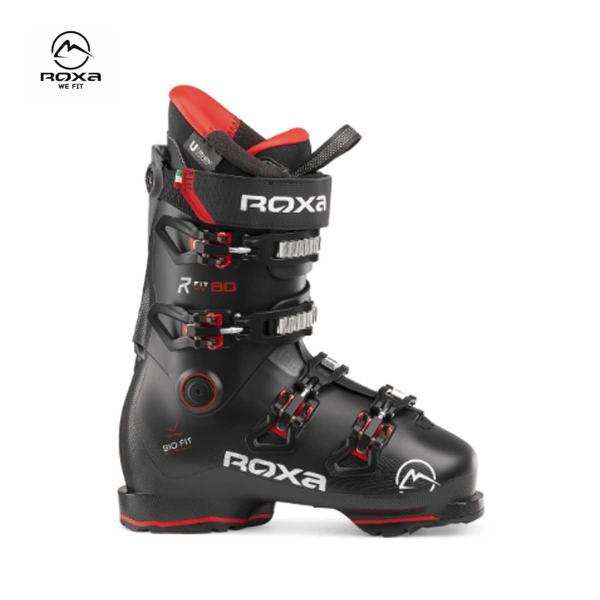 ROXA ロクサ スキーブーツ■R/FIT 80フレックス（硬さ）：80ラスト（幅）：102 - 104 mm Biofit CMCOLOR・BLACK/BLACK/REDSIZE・24.5-32.5cm、構造：オーバーラップ - 2ピース...
