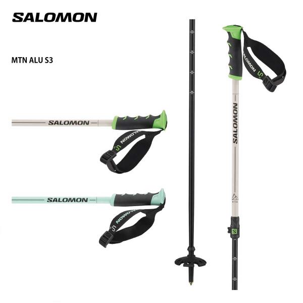 SALOMON - サロモンスキーポールMTN ALU S3 SALOMON サロモン ポール ストック＜2025＞MTN ALU S3
