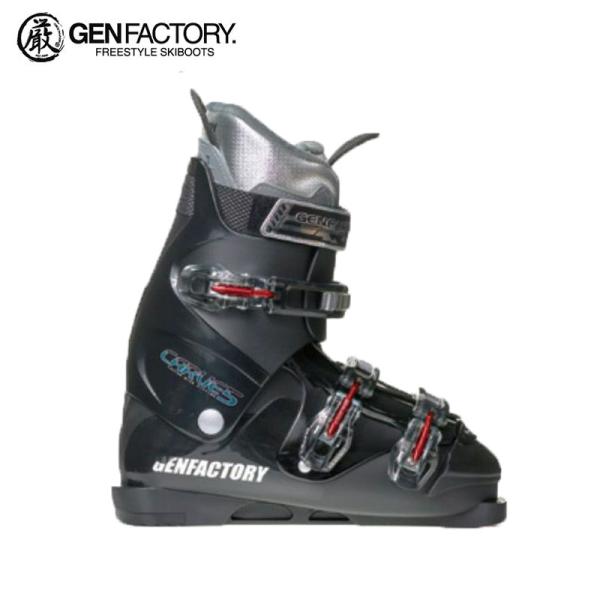 【超美品】軽めの日本製スキーブーツ GEN FACTORY CARVE 5 GEN FACTORY ゲン スキーブーツ CARVE 5 SP ブラックパール