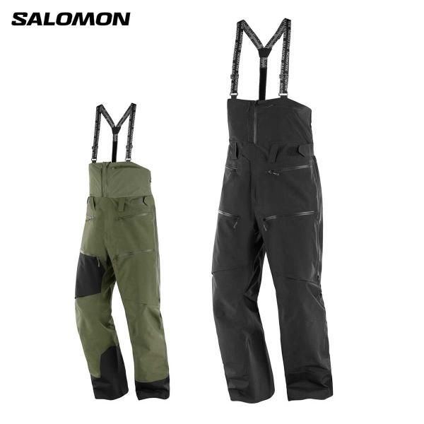 SALOMON サロモン サスペンダー付き スキーウェアパンツ tanabeft_cd78747