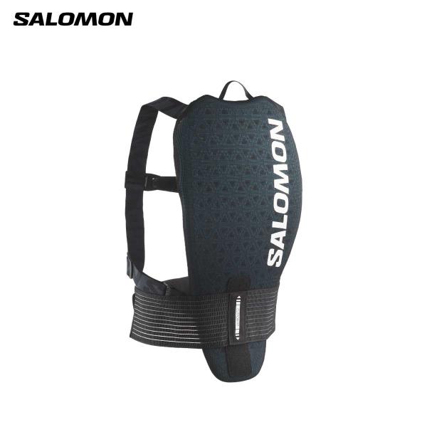 美品　スキー　バックプロテクター　脊髄プロテクター　サロモン　男性用 SALOMON（サロモン） スキー バックプロテクター 脊椎パット メンズ
