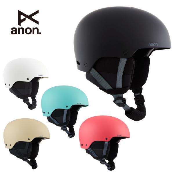 新品タグ付き☆anon Rime ヘルメット キッズS/M ブラック anon ANON アノン スキーヘルメット キッズ ジュニア＜2024