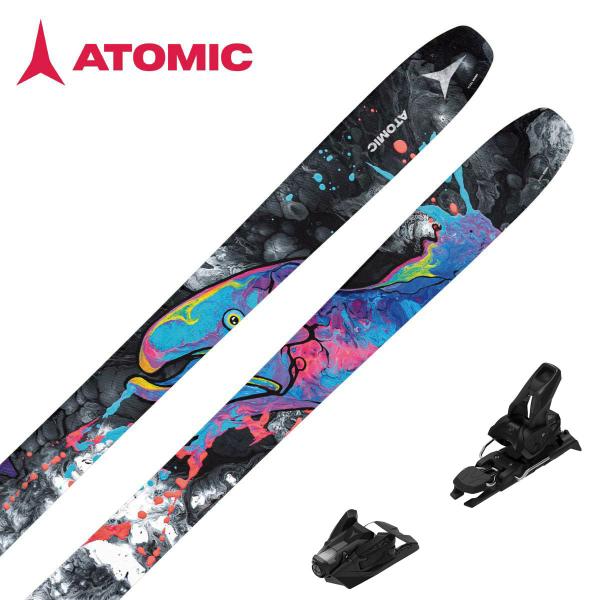 STREULE 110ｃｍ スキー板 バインディング　Atomicストック付き STREULE 110cm スキー板 バインディング Atomicストック付き