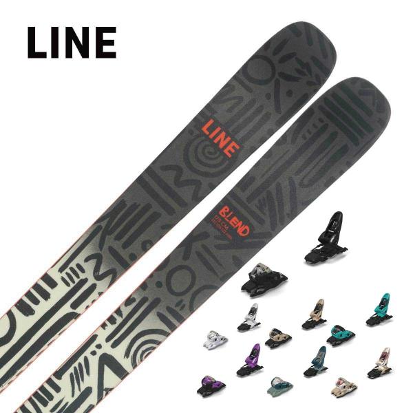 LINE スキー ビンディング付き LINE BLEND+XPRESS 10 ワンタッチ調整ビンディング付 25モデル スキー