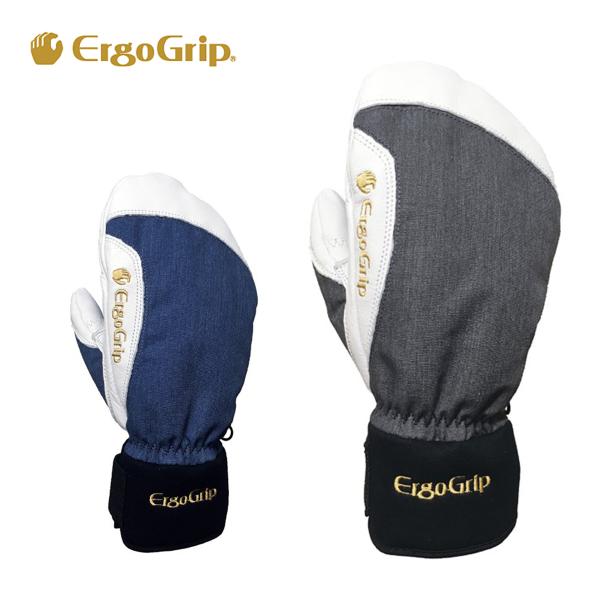 ErgoGrip グローブ ESK-1804 ネイビー XLサイズ☆スノボスキー Ergo Grip（エルゴグリップ） スキーグローブ＜2020＞ESK-1804 破格