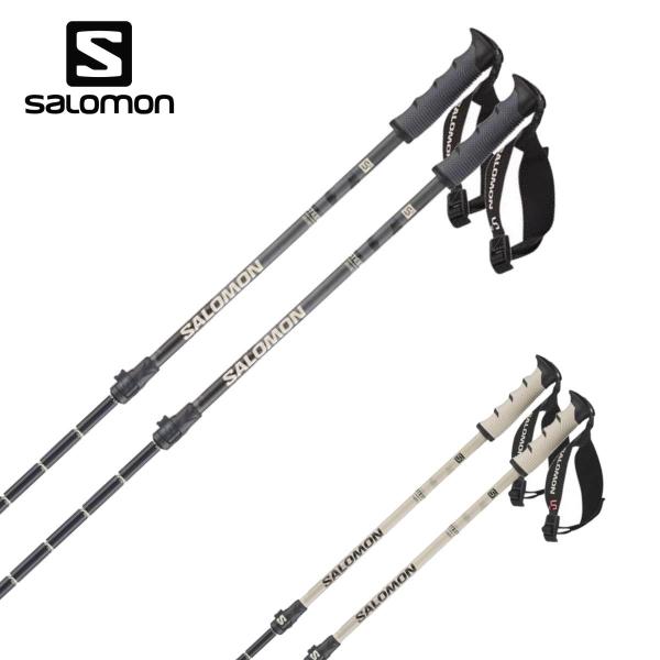 SALOMON サロモン スキーポール ストック メンズ レディース＜2027＞STEEP VARIO S3【伸縮式ストック】【100〜135cm】【アルミ】