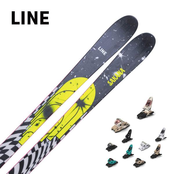 LINE BLEND skiビンディングセット スキー板 LINE BLEND+XPRESS 10 ワンタッチ調整ビンディング付 25モデル