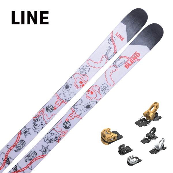 LINE Blend スキー ＋ ATTACK LINE ライン スキー板 メンズ レディース＜2026＞BLEND TBL