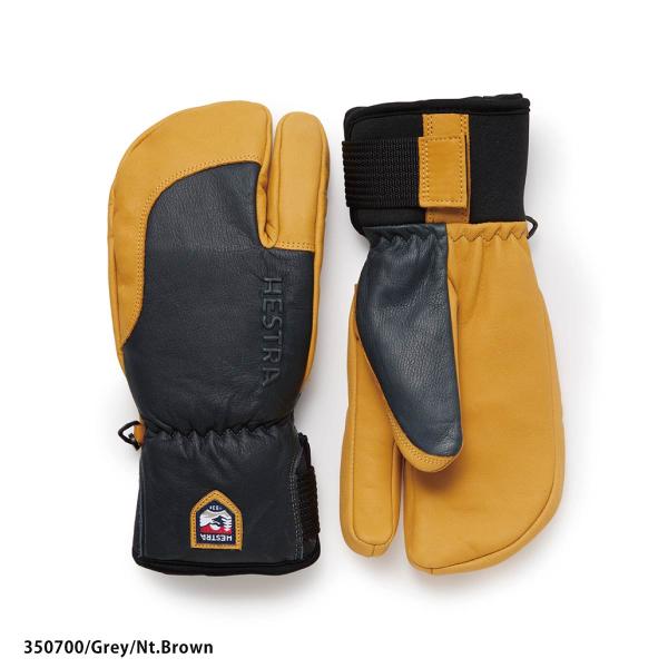 HESTRA �w�X�g�� �X�L�[�O���[�u �����Y ���f�B�[�X��2027��33872 / Topo 3-Finger ���{���K�i ���i�摜4