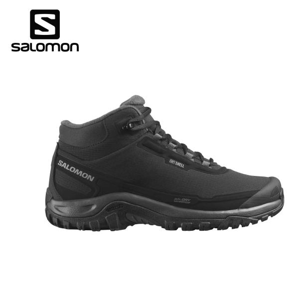 SALOMON サロモン スキーブーツ■SHELTER WP  シェルター WP COLOR・Black/Asphalt/ClrockSIZE・26cm、26.5cm、27cm、27.5cm、28cm、28.5cm・冬の防寒対策・アーバンス...