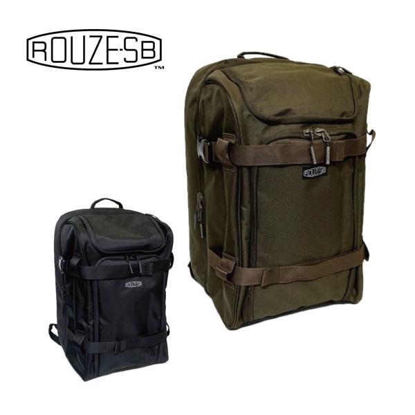 ROUZE ラウズ スキー バッグ■RZB541Gear Backpac■サイズ60×40×35cm(52L)■カラー・ダークオリーブ・ブラック■素材本体 : 合成繊維(ポリエステル) 内部 : 合成繊維(ポリエステル)+合成樹脂(ポリエチ...