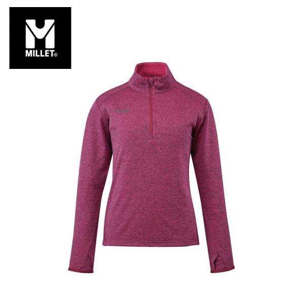 ミレー MILLET スキーウェア トップス レディース ＜2026＞MIV01989 / EIRA II ZIP LS W / アイラ II ジップ ロングスリーブ