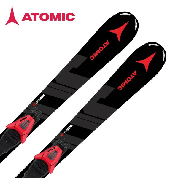 【早期予約】ATOMIC アトミック スキー板 キッズ ジュニア＜2027＞REDSTER JX / AASS03512 + C 5 GW ビンディング セット 取付無料
