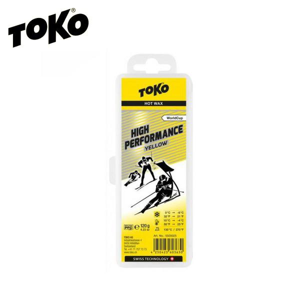 ワックス　イエロー　スキー　スノボ　wax トコ　HF 120g Amazon.com : Toko Base Performance Hot Wax NF NonFluoro 120