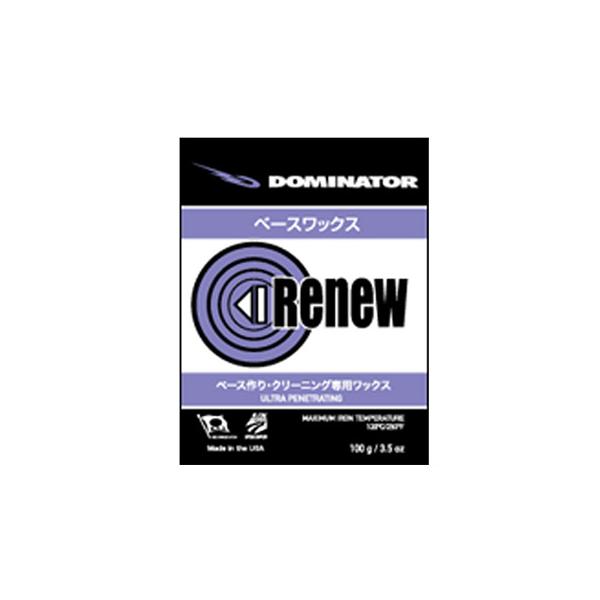 DOMINATOR Renew G スノーボードワックス 400g DOMINATOR（ドミネーター） 【エントリーでP最大17倍！30日