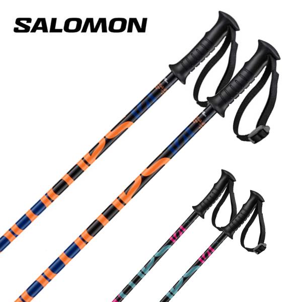 SALOMON サロモン スキーポール・ストック ジュニアKALOO JUNIORサイズ70/75/80/85/90/95/100/105cmColorBluePinkSHAFTAlu ** Shaft Diameter:14mm Or 1...