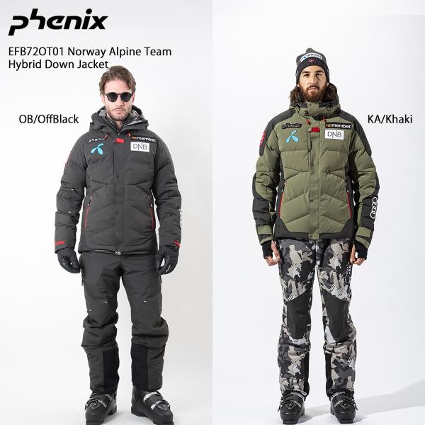 スキー ウェア メンズ レディース PHENIX フェニックス ジャケット 2022 EFB72OT01 Norway Alpine Team  Hybrid Down Jacket ダウンジャケット【MUJI】