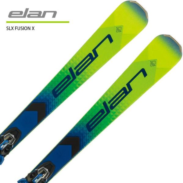 P10！10/1〜2限定！スキー板 メンズ レディース ELAN エラン 2023 SLX FUSION X + EMX 12.0 GW FUSION X ビンディング セット 取付無料
