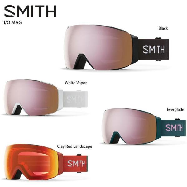 スキー ゴーグル メンズ レディース SMITH スミス 2022 I/O MAG アイオー マグ スペアレンズ付 21-22 旧モデル スノーボード