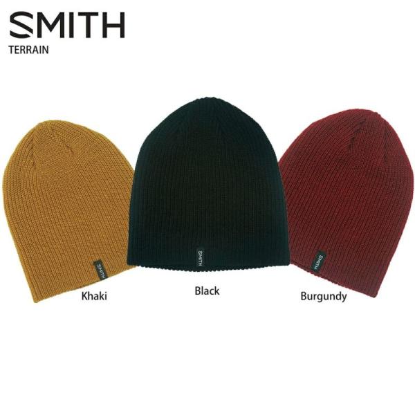 SMITH ニット帽■ TERRAINCOLORKhaki / Black / BurgundyCOLOR:BLACK/BURGUNDY/KHAKI