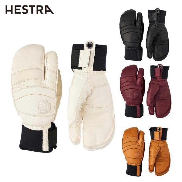 ヘストラ　フォールライン　スリーフィンガー　グローブ Fall Line 3-finger - Black | Hestra Gloves