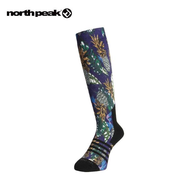 north peak  ノースピーク ソックスMP-775 デザインソックスカラー・FLNVサイズ：25-27cm