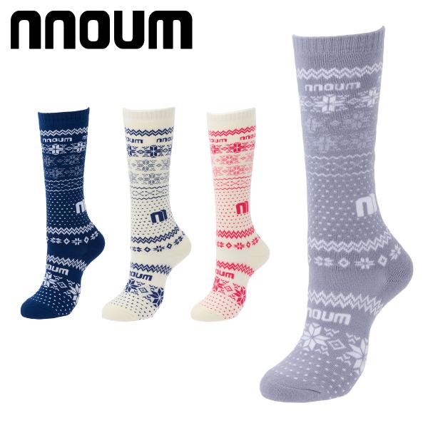 NNOUM　ノアムソックスLadies Socks〔レディース ソックス〕■NN22BFSO40W素材綿、ポリエステル、ナイロン、ポリウレタンサイズ22-24cm・中厚パイルは靴下の内側をタオル地のようにループさせることにより、ループが暖か...