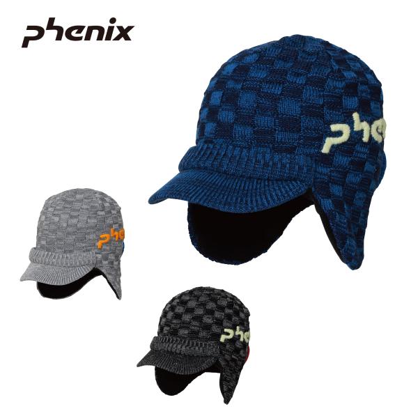 PHENIX フェニックス スキー ニット帽 キッズ ジュニア＜2024＞ ESB23HW86 / Maskman Earflap Knit Hat