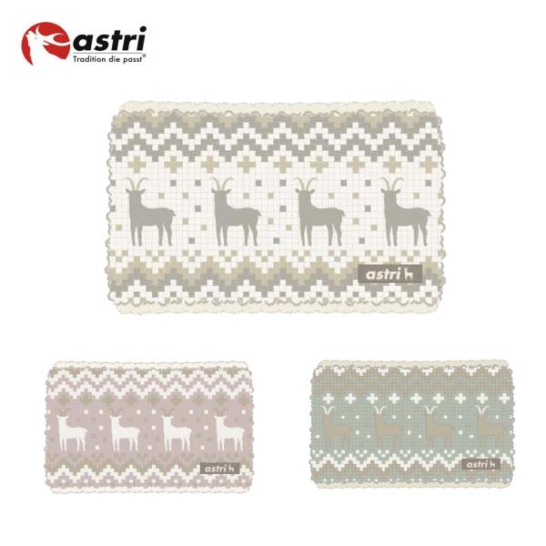 ASTRI アストリ スキー ネックウォーマー キッズ ジュニア■ASK13C キッズジャガードネックウォーマー帽子とお揃いでお洒落に使えます。柔らかいアクリル糸をジャガード織りにしてふかふかなフリースを内側につけた暖かく・軽く・柔らかいジ...