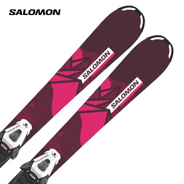 SALOMON サロモン スキー板 キッズ ジュニア ＜2024＞ LUX Jr S + C5