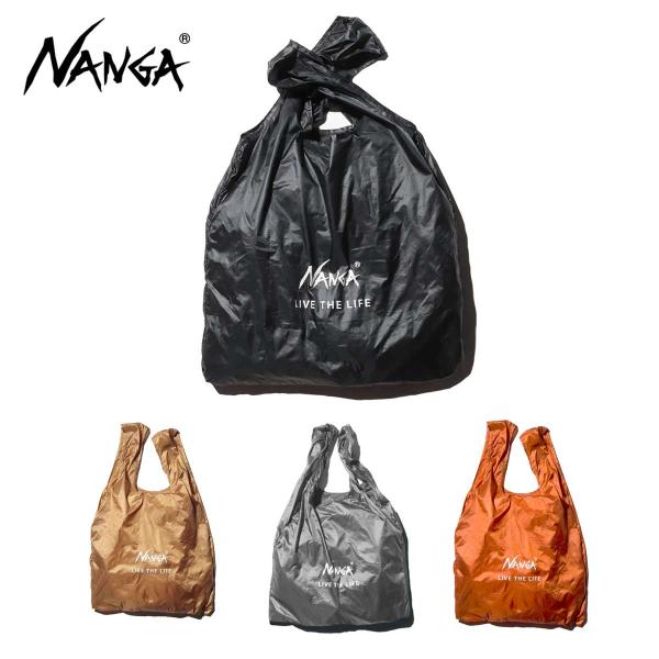 NANGA ナンガ スキーバッグ■NA2441-3A102-ANANGA POCKETABLE ECO BAG(LIVE THE LIFE) ナンガポケッタブルエコバッグ(リブザライフ)  素材 ・Outer Material : 100%...