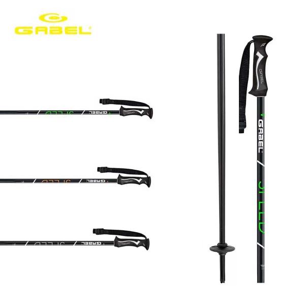 GABEL ガベル スキー ポール ストック■SPEEDCOLOR：品番・black/green：700814015・black/orange：700814016・black/antra：700814017SIZES110cm,115cm,...