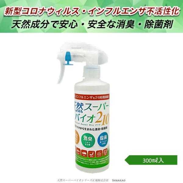 除菌スプレー 消臭 天然成分 手荒れしない 新型コロナ インフルエンザ 分解 不活性化 300ml入