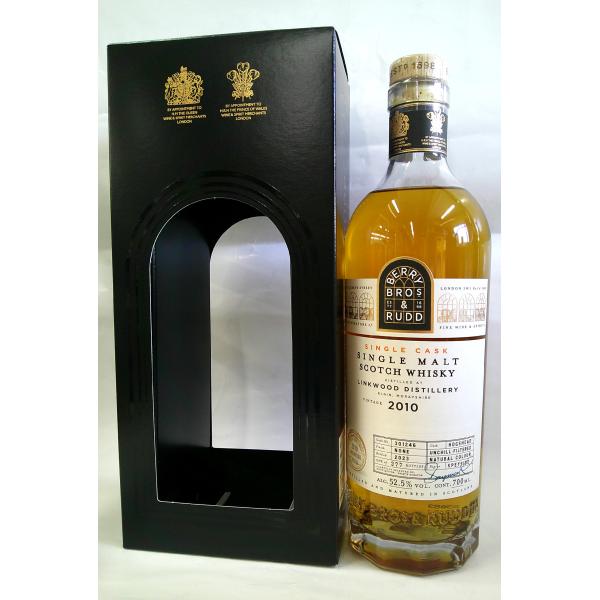 BB&R リンクウッド 2010 カスクストレングス 52.5% 700ml 並行 スペイサイド シングルモルトスコッチウイスキー ベリー ブラザーズ＆ラッド スコットランド