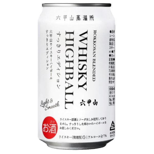送料無料】六甲山ウイスキー ハイボール すっきりエディション 7